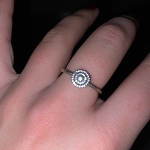 Pandora silver ring